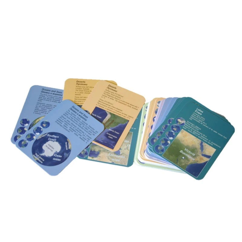 Игри с карти Bright Toys, Забавна География